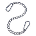 Sfeexun Hanging Chair Chain With Carabiners, Heavy Duty 660Lbs Capacity Stainless Steel Hanging Kits For Punching Bags Hammocks