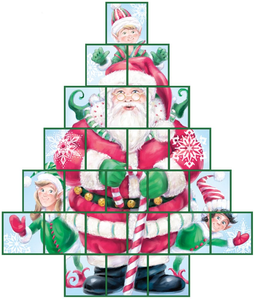 Secret Santa Treasure Box Advent Calendar (Countdown to Christmas)