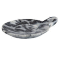 Creative Co-Op Hand-Carved Marble Handle, Grey Dish, 6