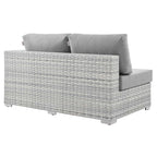 Modway EEI-4303-LGR-GRY Left-Arm Loveseat, Light Gray Gray
