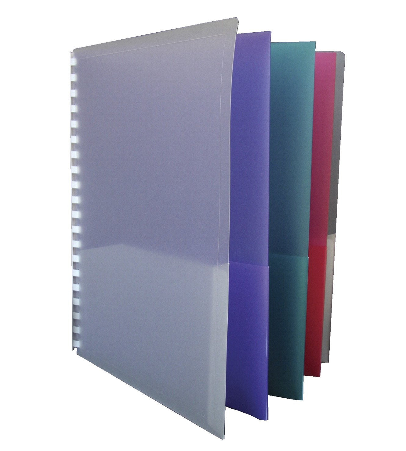 School Smart 8-Pocket Project Organizer, Polypropylene, Multicolor, 1 Count (Pack Of 1)