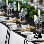 Tuanse Table Numbers 1-25 Acrylic Double Side Numbered Table Tents Plastic Restaurant Wedding Table Number Table Tent Numbers Ca