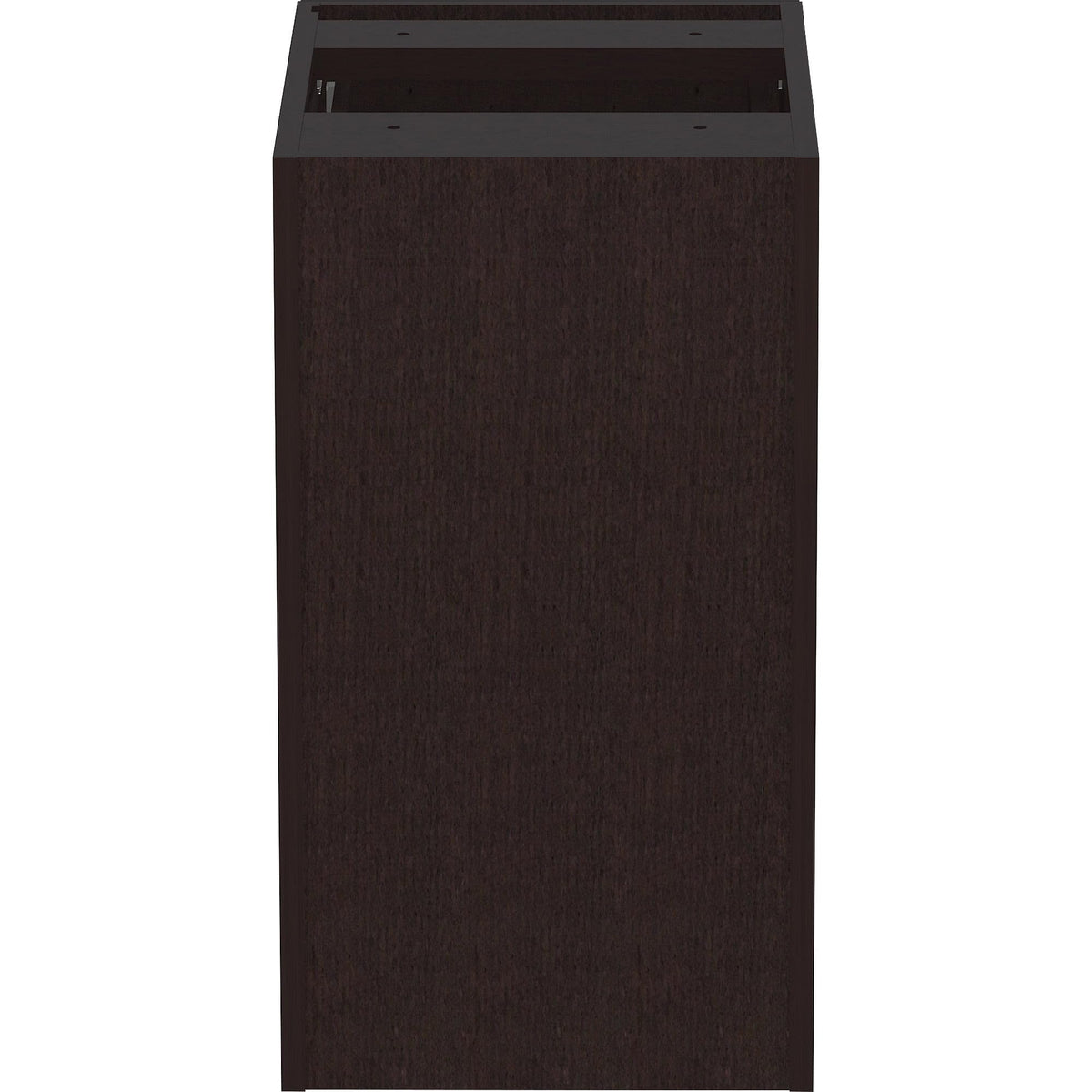 Lorell, LLR18220, Essentials Espresso Laminate Pedestal, 1 Each