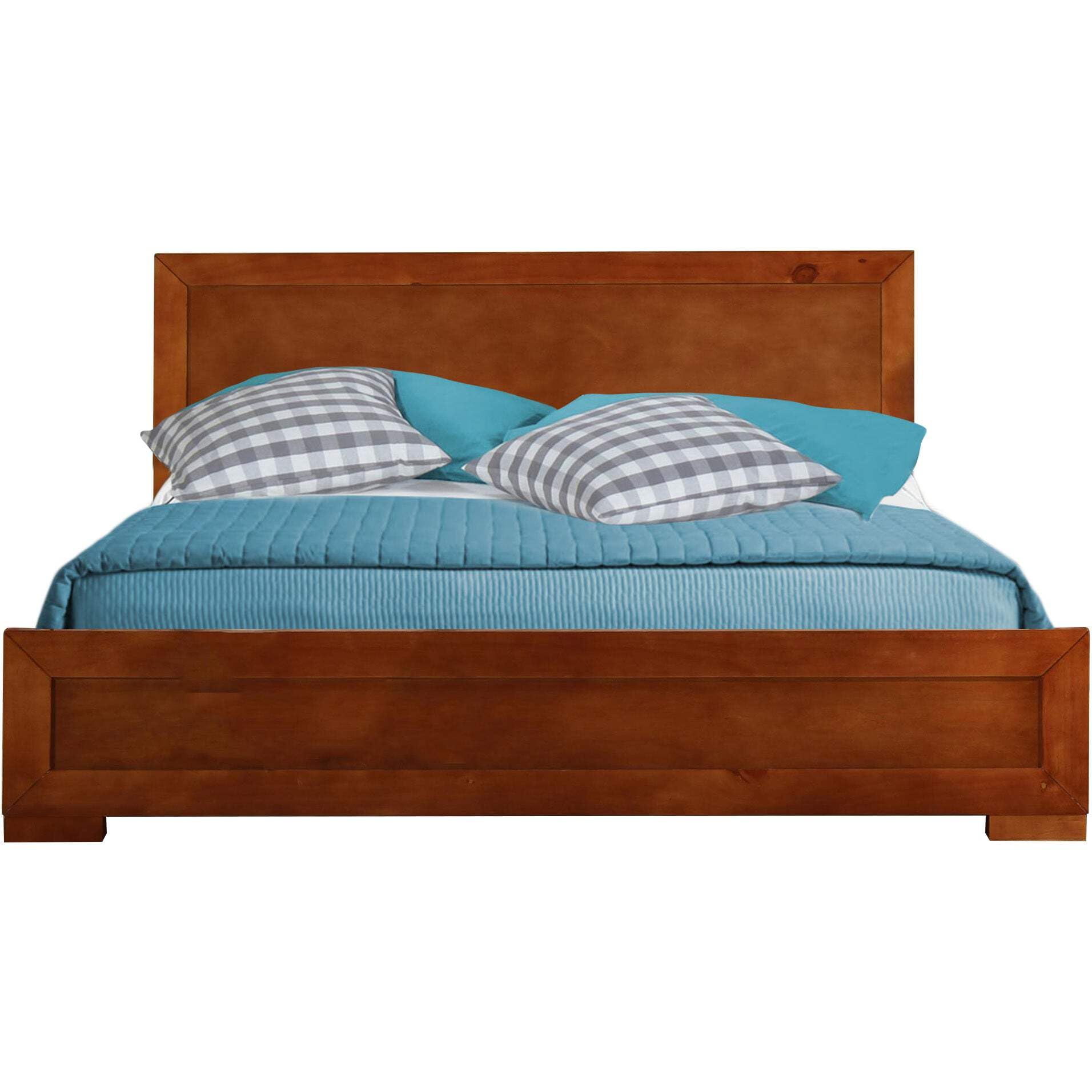 Oxford Platform Bed, Cherry, Full/ Cherry