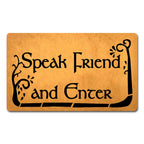 DEW XIA Funny Welcome Mats Anti-Slip Door Mats for Entrance Way Indoor Mat/Rubber Mat/Personality Rugs Kitchen Rugs and Mats 18'