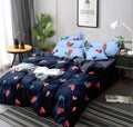 The Home Style Super Soft Glace Cotton King Size Ac Comforter Ii Blanket Ii Duvet For Double Bed With 1 Flat Bedsheet And 2 Pill