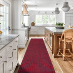 Gotohipi Runner Rug 6x40 Indoor Outdoor Utility Carpet,Area Rugs with Non Slip Rubber Backing for Hallway Kitchen Entryway Balco