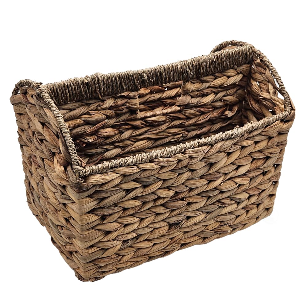 Vintiquewise(TM) Woven Magazine Holder