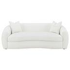 Coaster Home Furnishings Isabella Upholstered Tight Back Sofa White