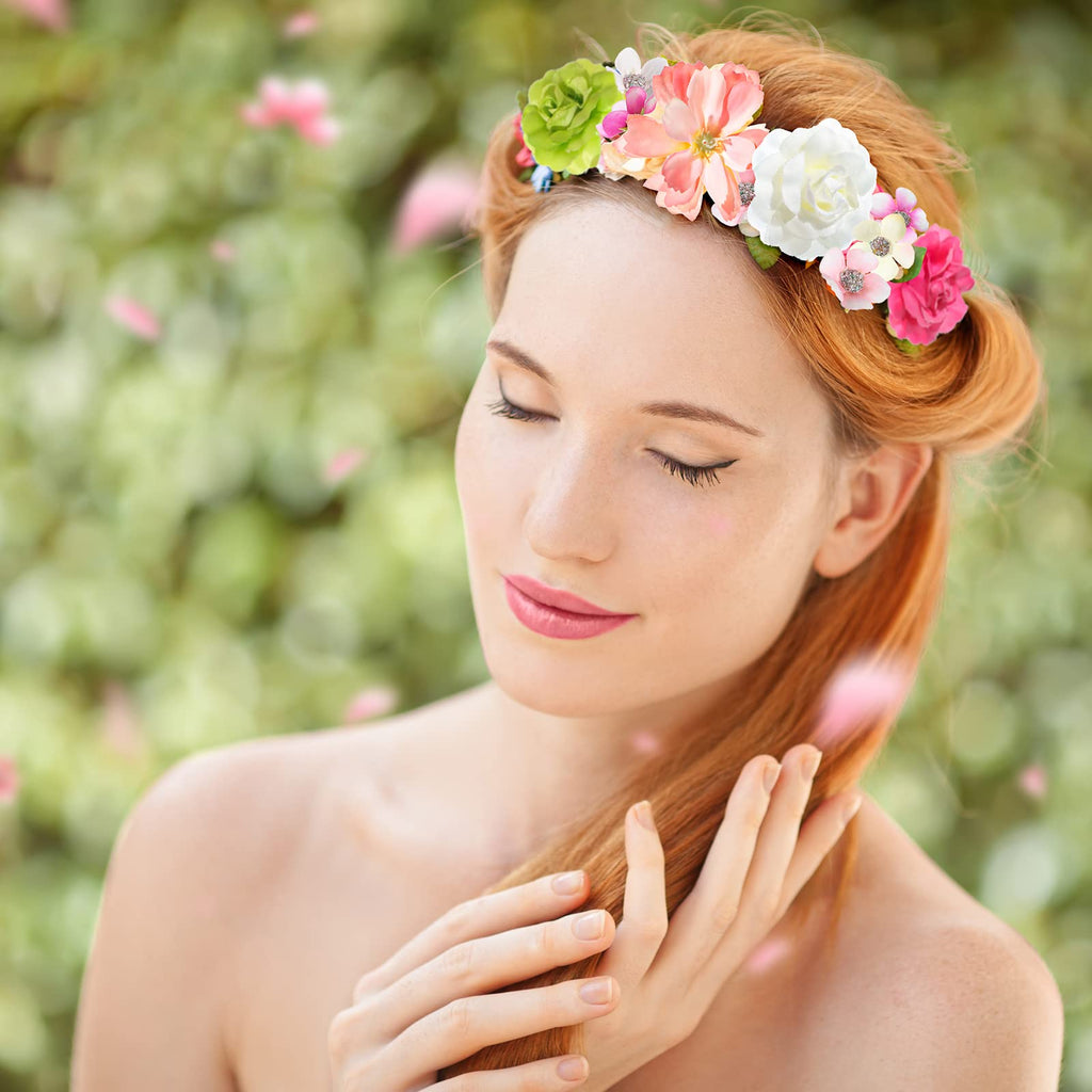 217 Pieces Mini Silk Heads Fake Rose Daisy Faux Flowers For Crafts Rose Flowers Plum Blossom Heads Sunflower Wedding Decoration