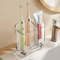 MOPMS Toothbrush Holders with Drainage for Bathrooms Countertop Organizer
