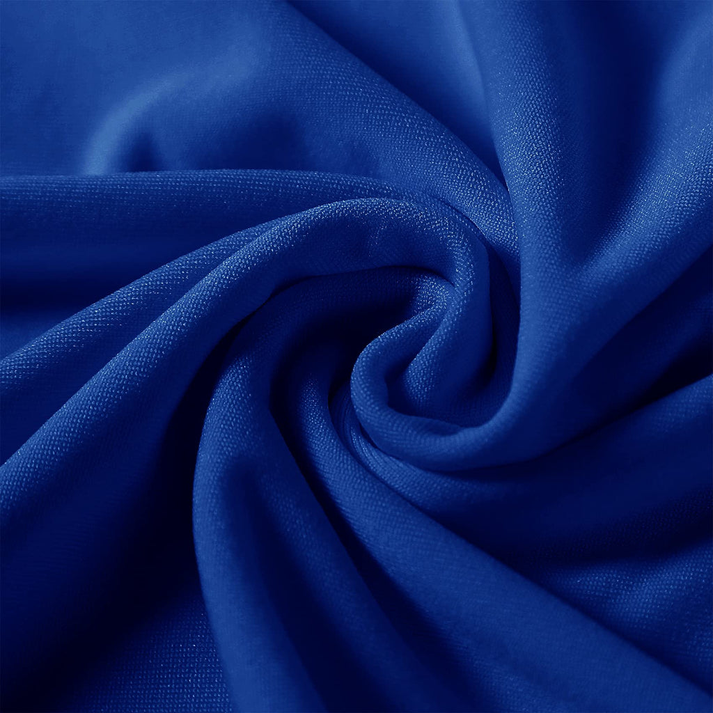 Algaiety Spandex Chair Cover,25Pcs,Chair Covers,Living Room Chair Covers,Removable Chair Cover Washable Protector Stretch Chair Cover For Party, Banquet,Wedding Event,Hotel(Royal Blue)