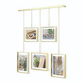 Umbra Exhibit Adjustable Photo Display  Diy Collage Set Mounts In Various Layouts Horizontally And At Different Angles  Holds