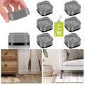 Yookwutar 6 Pack Furniture Risers 1 Inch, Adjustable Bed Risers Heavy Duty For Table Desk Couch Chair Sofa Cabinet Bed Legs Dorm