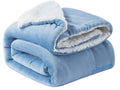 Vas Collections Super Soft Reversible Sherpa Blanket For Single Bed (5688 In / 142224 Cm) 1.8 Kg, 570 Gsm  Polyester Micromink 