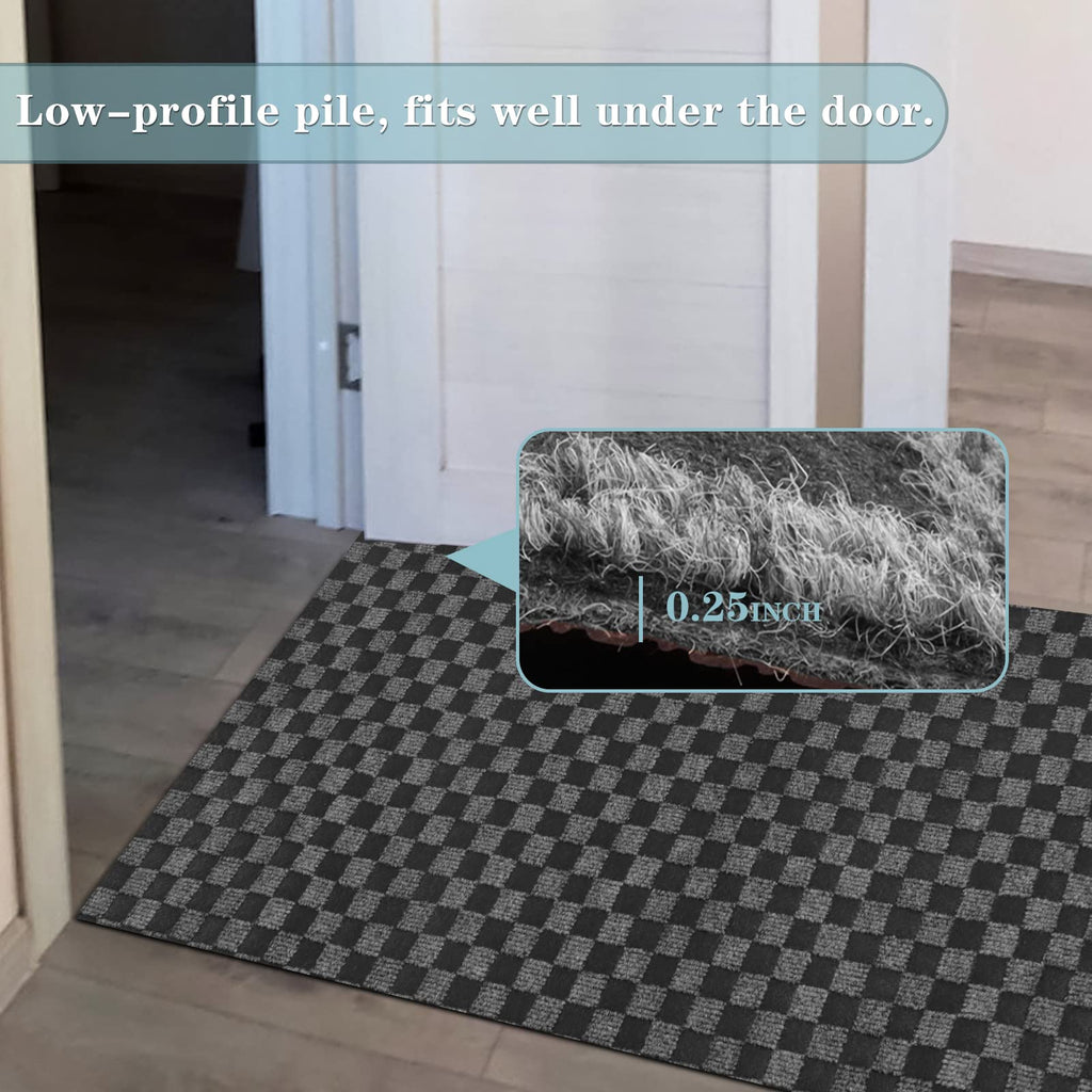 Runner Rug 4Ft X 36Ft, Ayoha 2'-82' Utility Carpet Runner For Entryway Hallway Aisles Balcony Garages, Area Rugs With Non-Slip R