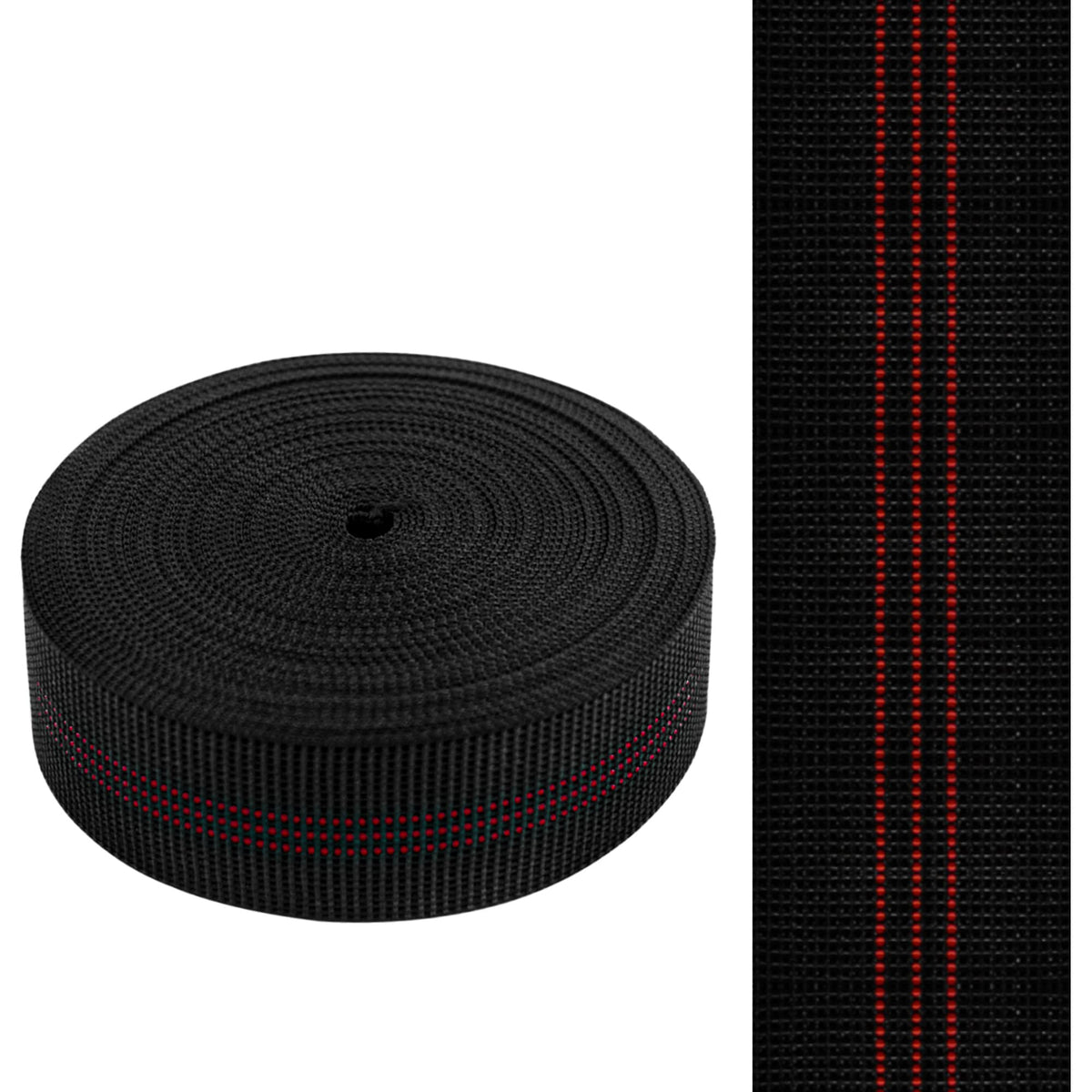 Houseables Upholstery Webbing, Chair Webbing, Elastic Webbing, 2 Inch, 40 FT Roll, Furniture Webbing, Upholstery Webbing for Cha