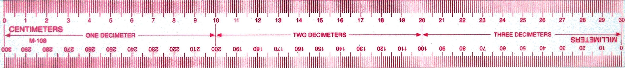 Westcott Metric Ruler, 30Cm, Transparent (M-108)