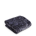 Vera Bradley Women'S Fleece Plush Throw Blanket, Java Navy Tonal, 80 X 50