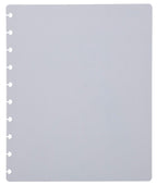 Talia Discbound Notebooks, Planner, Customizable, (Cool Grey, Junior (5.5In X 8.5In))
