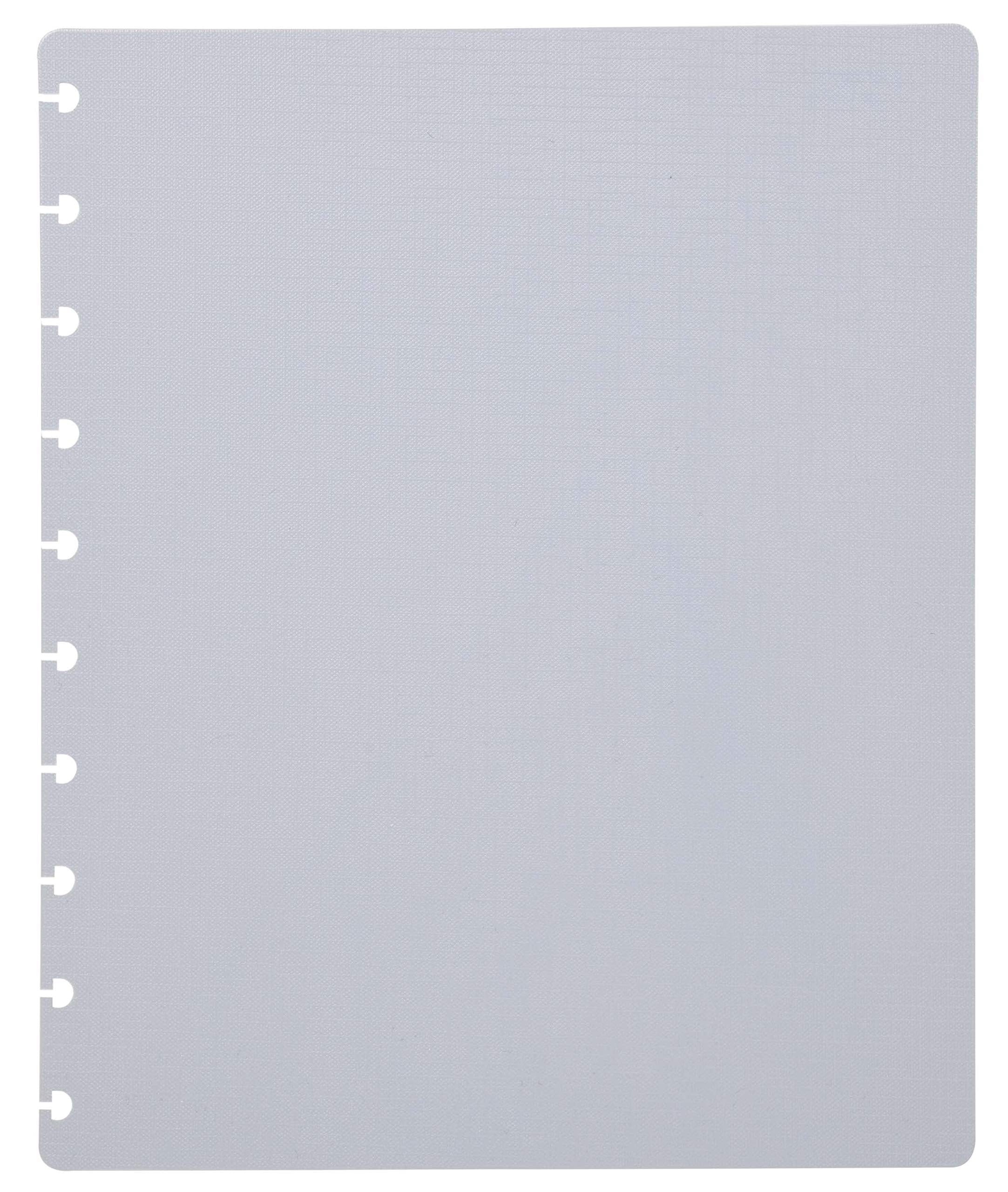 Talia Discbound Notebooks, Planner, Customizable, (Cool Grey, Junior (5.5In X 8.5In))