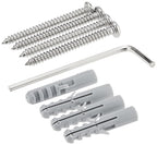 Grohe 40802001 Essentials Metal 7.28-In. Double Towel-Rail, 26.182 X 4.725 X 2.363, Starlight Chrome