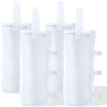 Abccanopy 112 Lbs Extra Large Canopy Sand Bags, 4-Pack, White (Without Sand)