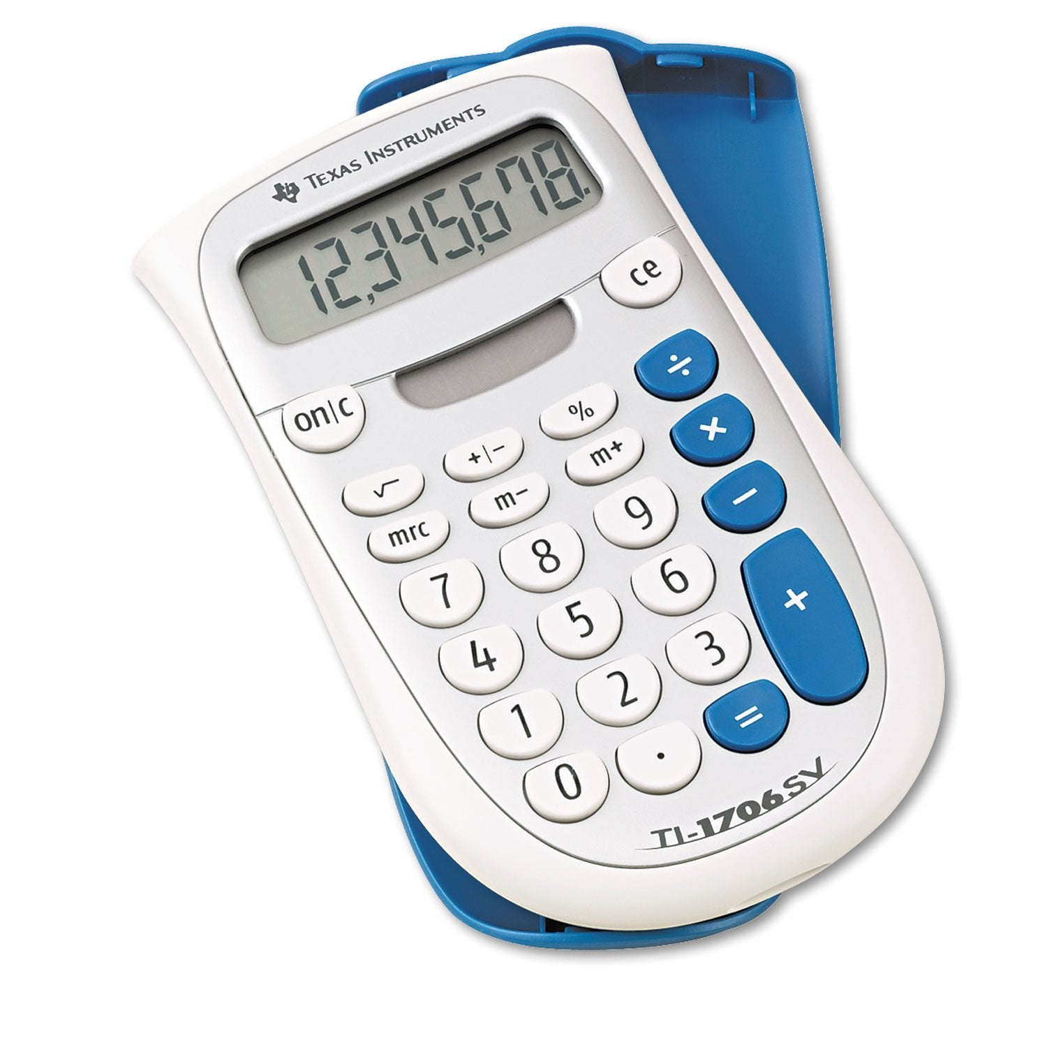 Texas Instruments Ti1706Sv Ti-1706Sv Handheld Pocket Calculator, 8-Digit Lcd