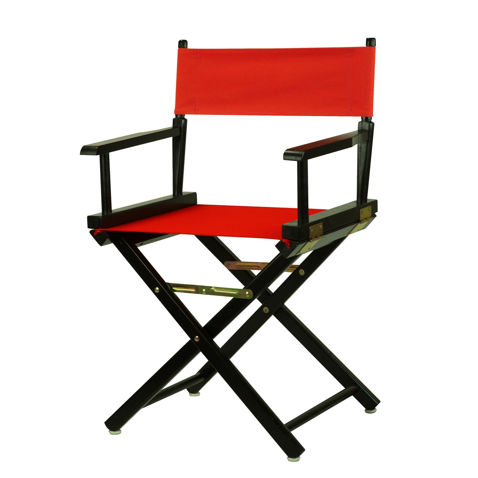 Casual Home 18 Directors Chair Black Frame with Red Canvas