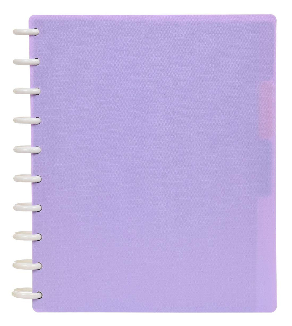 Talia Discbound Notebooks, Planner, Customizable, (Lavender, Midsize (7.5In X 9.75In))