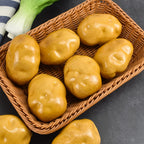 Lorigun Foam Fake Potatos Simulation Bubble Fruits & Vegetables Emotion Arrangement Scenes Props Simulation Potato X 5Pcs