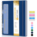 Spiral Notebook Journal 8.5    X 11   , A4 Large Notebooks For Women Men, College Ruled Lined Journal, 100 Gsm Paper, Plastic Ha