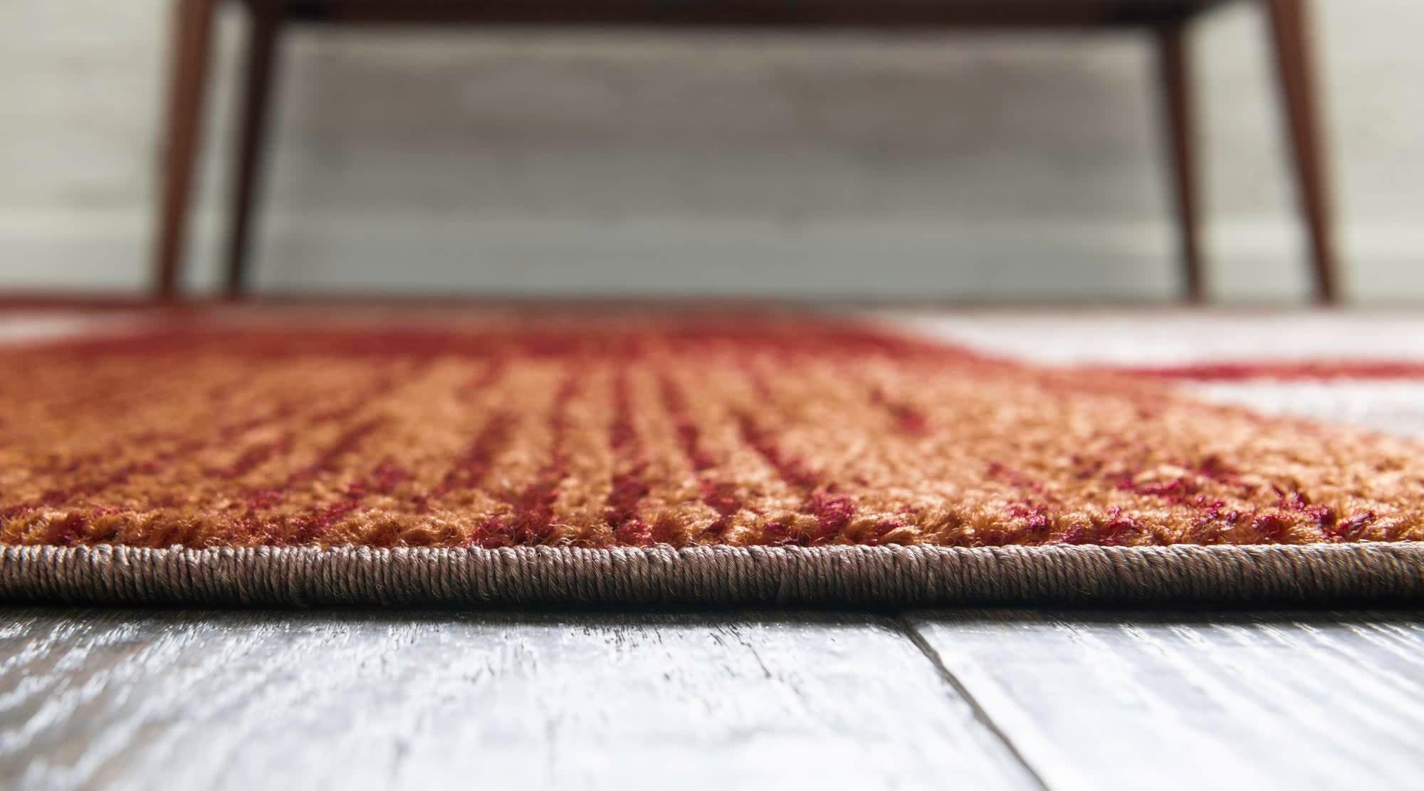 Unique Loom Autumn Collection Area Rug - Providence (5' 1'' Octagon, Multi/ Beige)