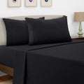 Ldc Lux Decor Collection Bed Sheets - 4 Pc Twin Xl Sheets - High Gsm Brushed Microfiber Sheets -Upto 16 Inches Deep Pocket Beddi