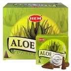 Aloe Vera Incense Cones And Cone Incense Burner Bundle Insence Insense Hem Incense