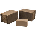 Sunlph 50 Pack 8X4X4 Inches Shipping Boxes, Small Corrugated Cardboard Boxes For Mailing And Packing, Brown