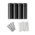 Wexel Art 1.5' Graphite Stainless Steel Mounting Hardware for Acrylic Floating Frames (Pack of 4)