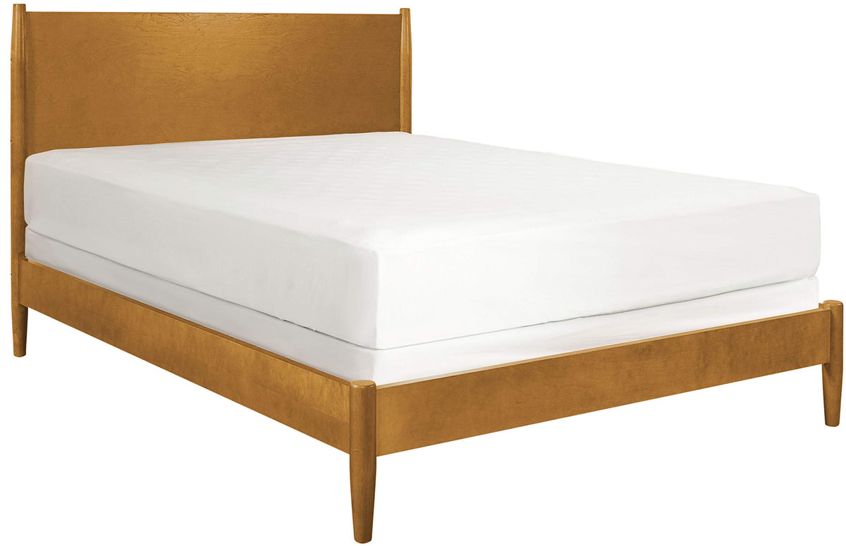 Crosley Furniture Landon Wood Bed Set, Acorn, King