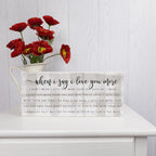 Simply Said, Inc Inspire Boards I Love You Most Sign - When I Say I Love You More - 12 X 5.5 Inch Wood Sign - I Love You Gifts -