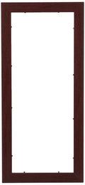 ArtToFrames 8x20 Inch Brown Picture Frame, This 1.25 Custom Poster Frame is Classic Mahogany Frame, for Your Art or Photos - Com