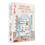 Daphne's Diary Reusable Advent Calendar | Cupboard Shape with 24 Drawers | Sustainable, Plastic-Free, Blue | Model DDADVENTS23