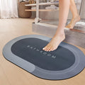 Snehalu Enterprise 1 Pc Rubber Bath Mat,AntiSkid Water Soaking Bathroom Rug Door,Floor mat, Soft Quick Dry Water Absorbent Mat 
