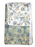 Elegance Reversible 3 Layered 100% Cotton Single Bed Comforter/Blanket/Duvet/Ac Dohar (Multicolor, Design 15)