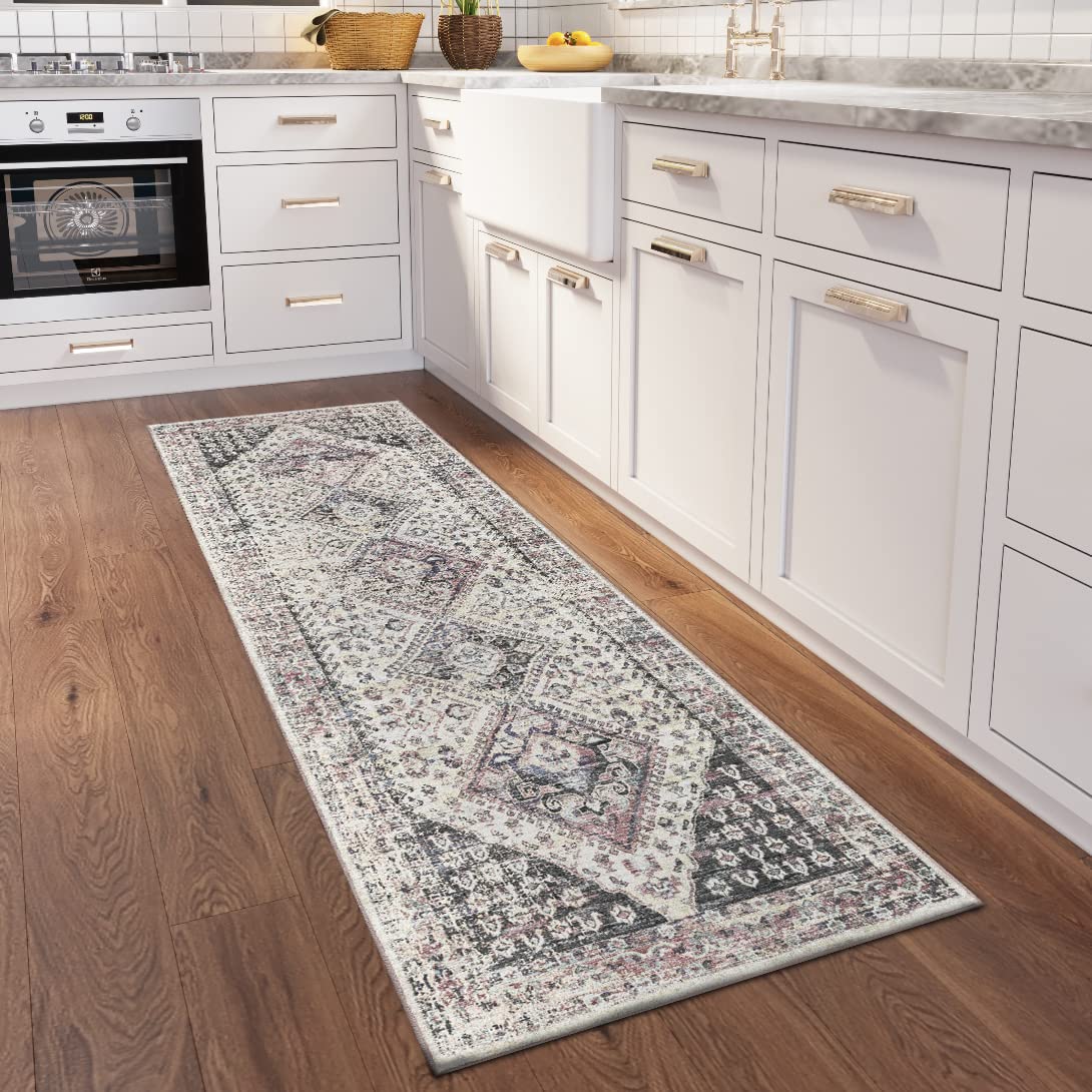 Dalyn Rugs Jericho Jc9 Pearl 2'6" X 12' Rectangle Soft Runner Rug, Easy Clean, Non Shedding, Bedroom, Entry, Living Room, Dining Room, Kitchen Rug