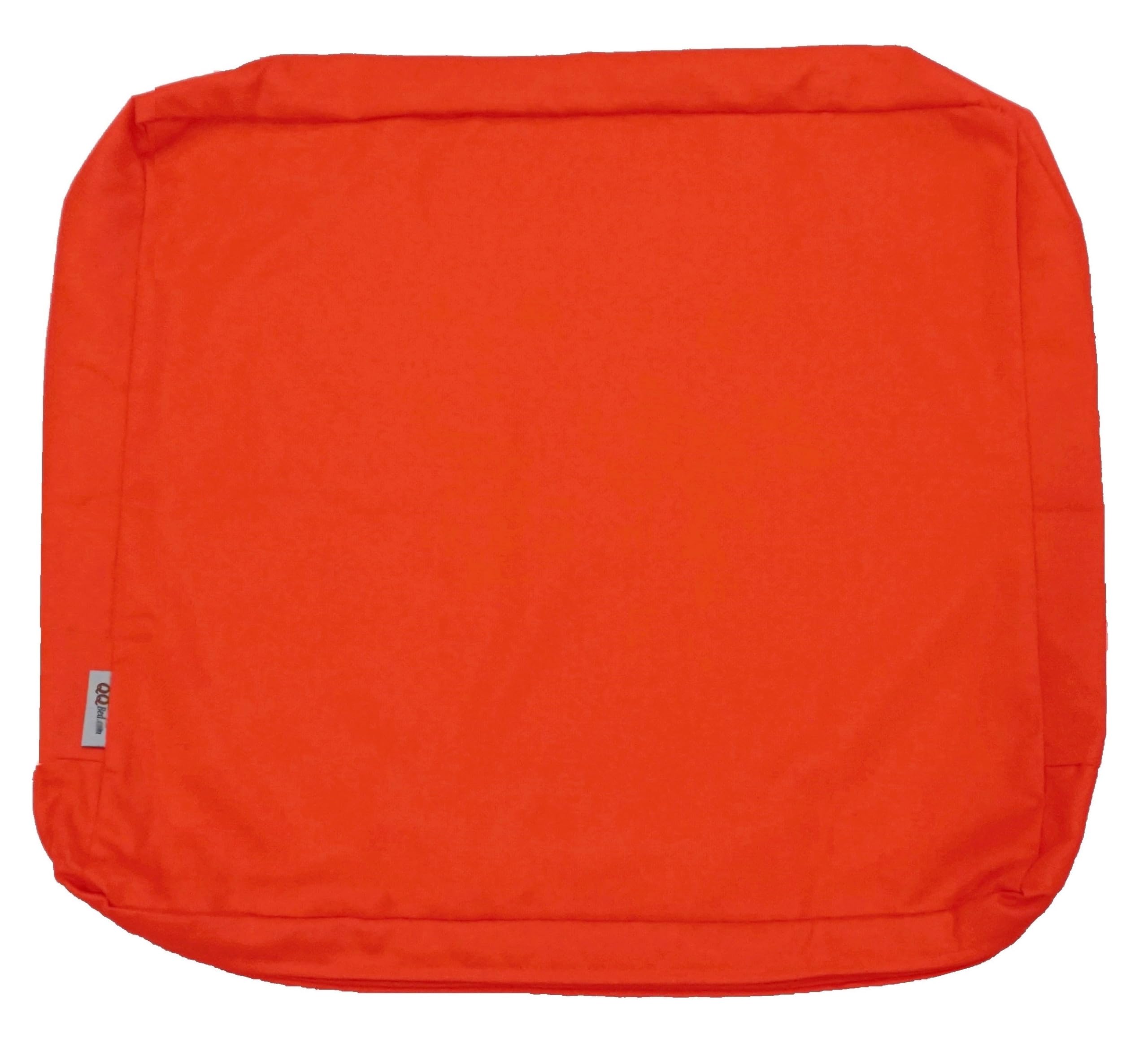 Qqbed 4 Pack Outdoor Patio Chair Pillow Seat Washable Cushion Covers 24'X22'X4' Size - Replacement Covers Only (24'X22'X4'