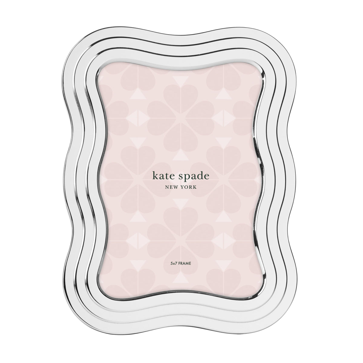 kate spade new york South Street 5 x 7 Silver Wavy Frame