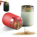 Aidmi Automatic Toothpick Dispenser Holder with Toothpicks, Pop Up Toothpick Dispenser, Toothpicks Container Storage Box - Chris