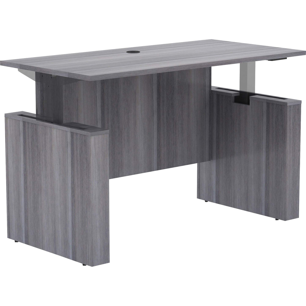 Lorell, Llr69572, Essentials 60" Sit-To-Stand Desk Shell, 1 Each