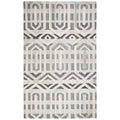 Rizzy Home Alora Decor Makalu 9' X 12' Geometric Gray/Natural Hand-Tufted Area Rug