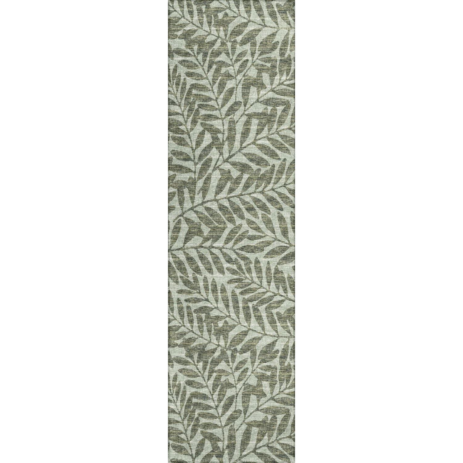 Sedona Sn5 Green Coastal Rug Runner 2' 3" X 12'